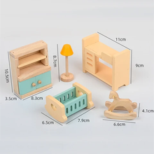 Load image into Gallery viewer, Wooden Dolls House Furniture