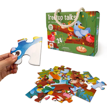Load image into Gallery viewer, 24Pc Treetop Talks Puzzle