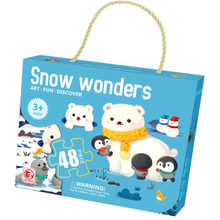 Load image into Gallery viewer, 48Pc Snow Wonders Puzzle