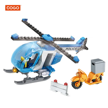 Load image into Gallery viewer, Police Force Helicopter Build 164Pcs- Cogo
