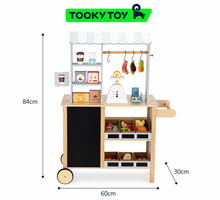 Load image into Gallery viewer, Wooden Grocery Store - Tooky Toy