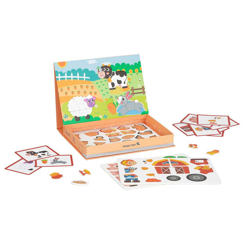 Magnetic Box -Farm- Tooky Toy