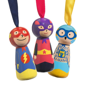 Djeco Parachutes - Flying Heroes - Assorted Characters