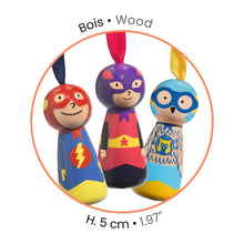 Load image into Gallery viewer, Djeco Parachutes - Flying Heroes - Assorted Characters