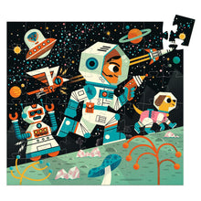 Load image into Gallery viewer, Djeco Silhouette Puzzle - Space Station
