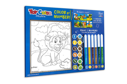 Colour By Number Set- Toy Color