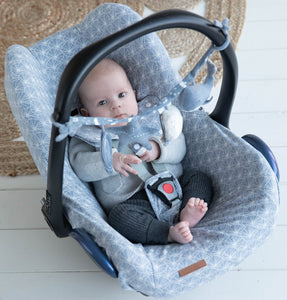 Stroller Toy Chain - Ocean Blue - Little Dutch