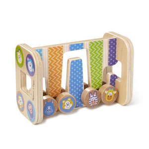 Wooden Safari Zig-Zag Tower - Melissa & Doug