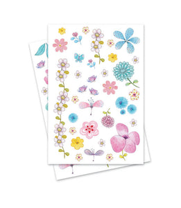 Fair Flowers of the Fields Tattoos - Djeco