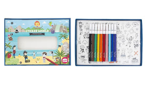 Sticker World - Pirate Island - Tiger Tribe