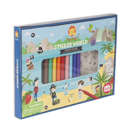 Sticker World - Pirate Island - Tiger Tribe
