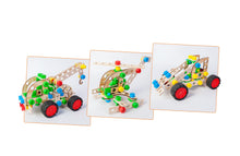Load image into Gallery viewer, Wooden DIY 3-in-1 Tow Truck - Constructor