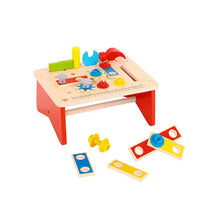 Load image into Gallery viewer, Wooden Work Bench - Tooky Toy