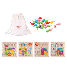 Load image into Gallery viewer, Pattern Pegs - Big - Tooky Toy