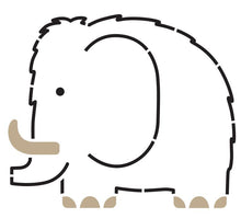 Load image into Gallery viewer, Dinosaur Stencil Kit - Djeco