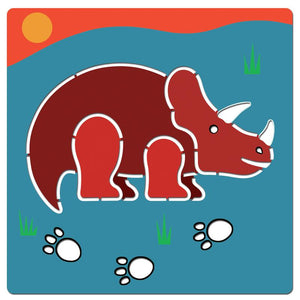 Dinosaur Stencil Kit - Djeco