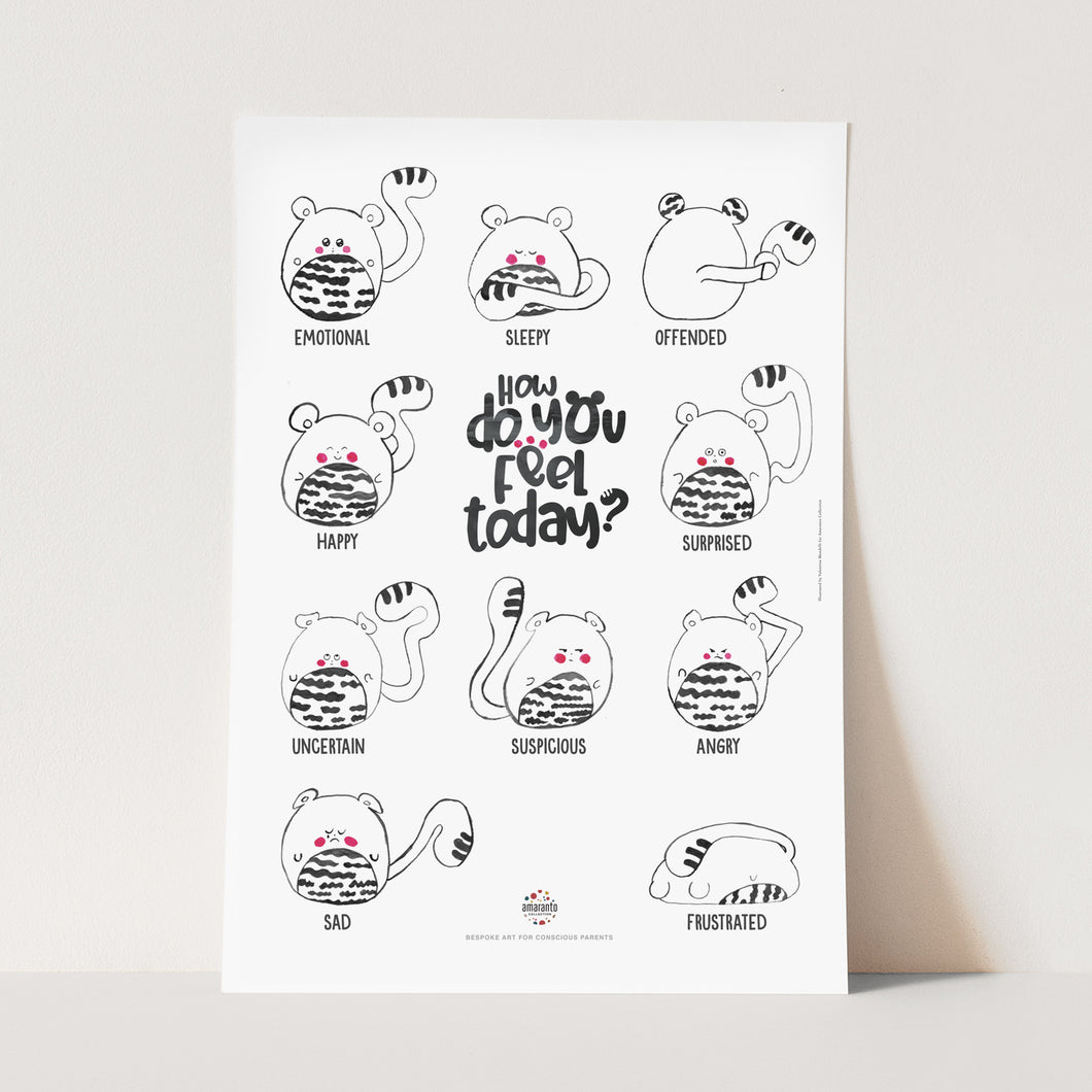 How do you feel today? - A4 - Amaranto Collection