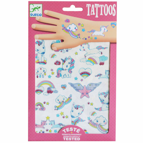 Unicorn Tattoos - Djeco