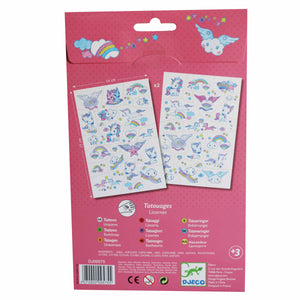 Unicorn Tattoos - Djeco