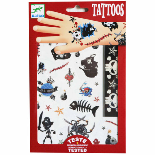 Pirate Tattoos - Djeco