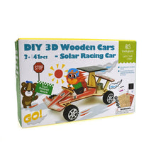 Load image into Gallery viewer, DIY 3D Wooden Solar Racing Car - Tookyland