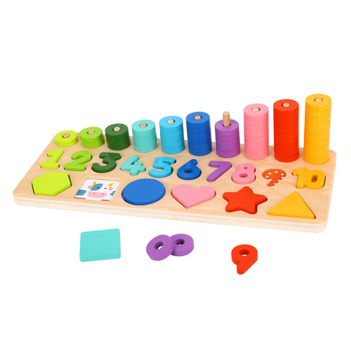 Counting & Sorting Stacker - Tooky Toy
