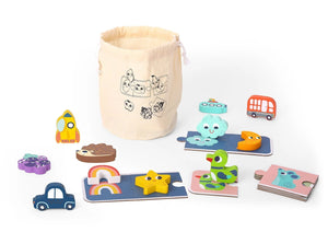 Identifying & Matching Memory Touch Game - Tooky Toy