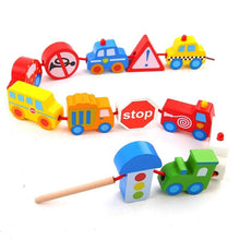 Load image into Gallery viewer, Wooden Transport Lacing - Tooky Toy