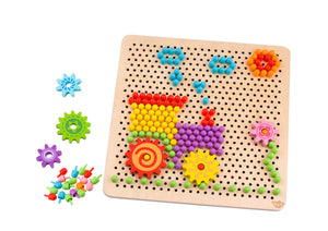 Pattern Pegs - Big - Tooky Toy