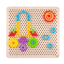 Load image into Gallery viewer, Pattern Pegs - Big - Tooky Toy