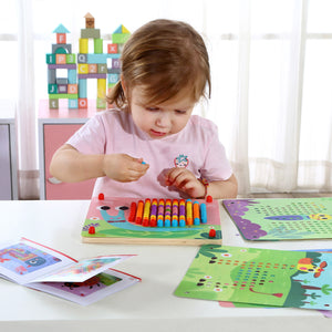 Pattern Pegs- Small - Tooky Toy