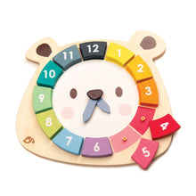 Load image into Gallery viewer, Bear Colours Clock - Tender Leaf - SPECIAL