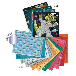 Mosaics - Space Battle - Djeco
