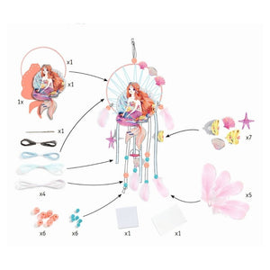 DIY Dreamcatcher Gentle Mermaid - Djeco