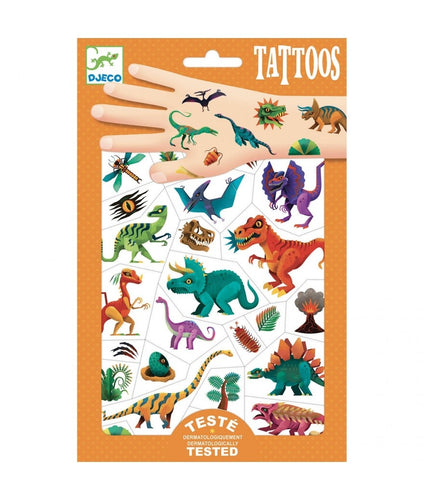 Dino Club Tattoos - Djeco