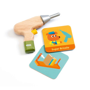 Super Bricolo - Wooden Toolbox - Djeco